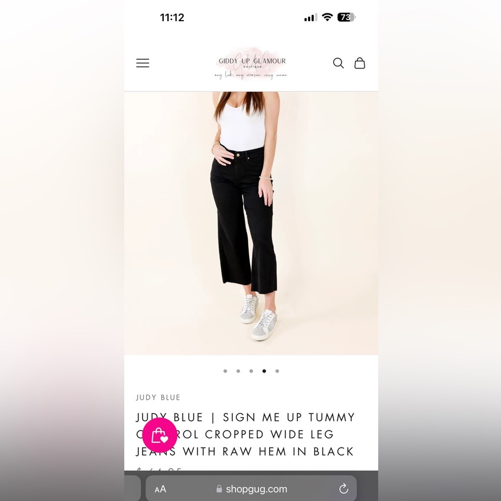 Judy Blue Cropped Pants